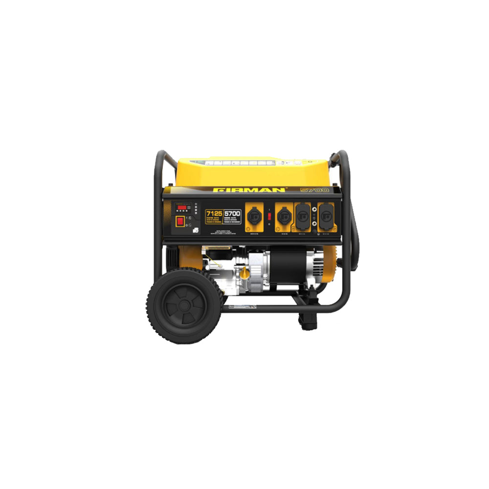 Génératrice portative à essence Firman, 5700W, 6 prises