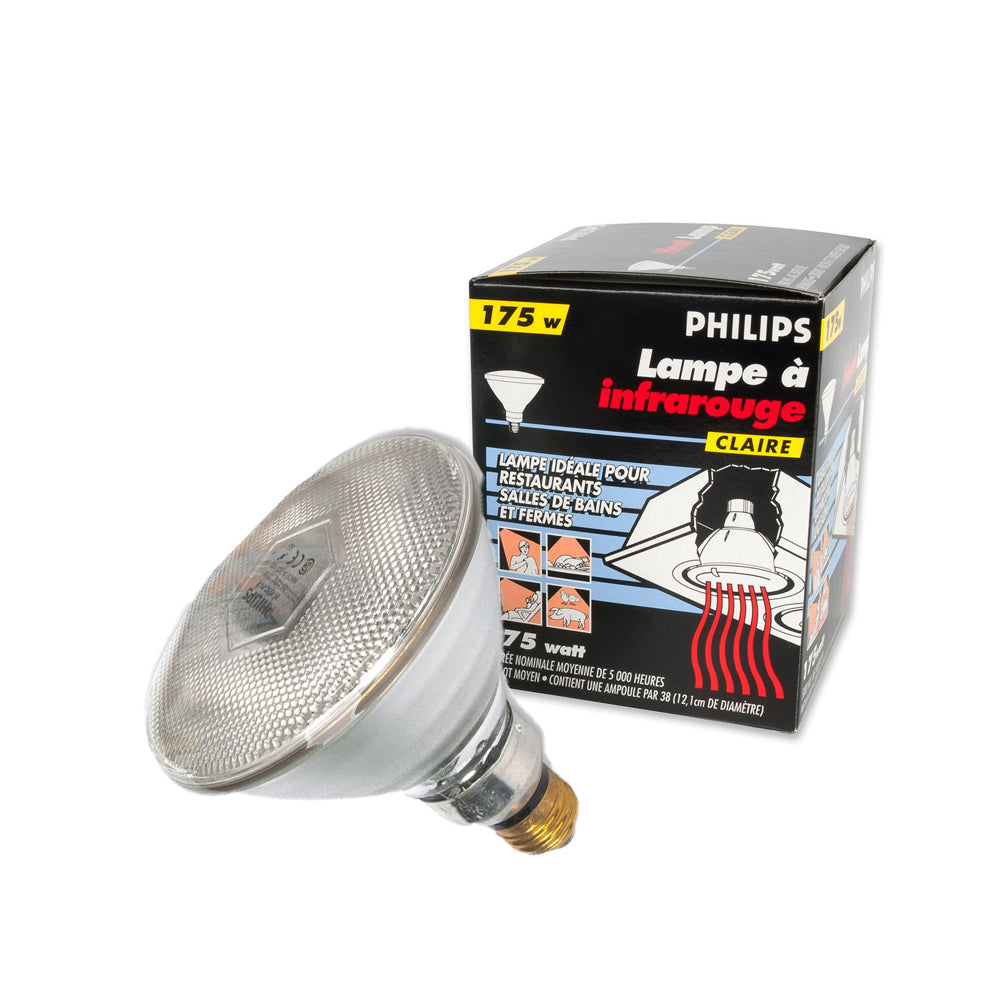 Ampoule Infrarouge Claire 175W Philips