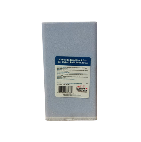 Bloc Sel Cobalt Bleu 2 Kg