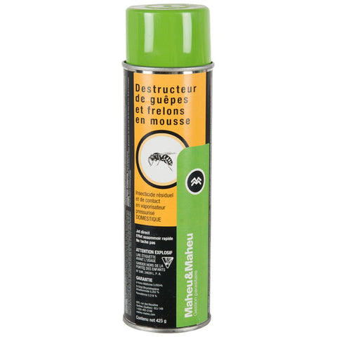 Destructeur de Guêpes & Frelons en mousse 425 g