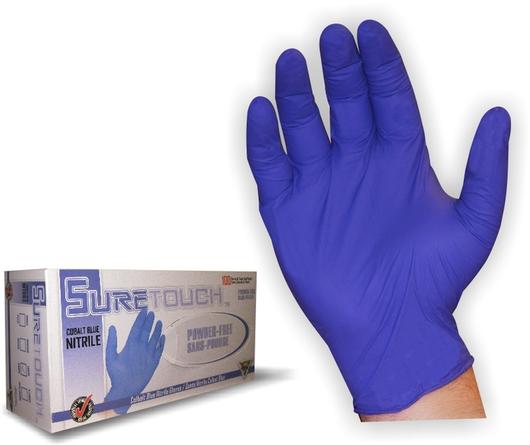 Gants Nitrile Bleu 5MIL