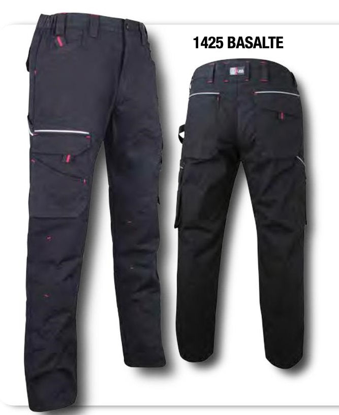 Pantalon Basalte Extensible Multi-poches
