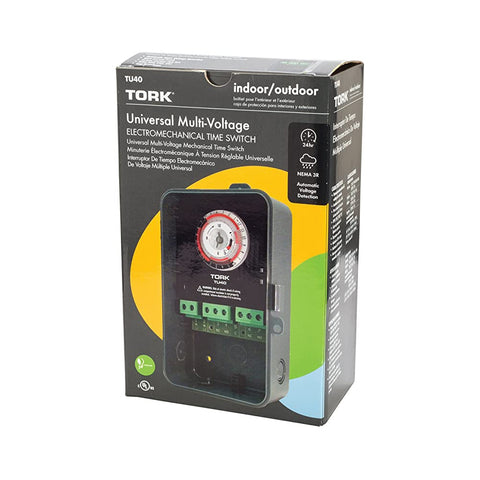 Minuterie Universel Tork Multi-Voltage 24 Heures